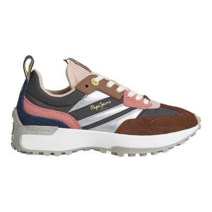ΓΥΝΑΙΚΕΙΑ SNEAKERS PEPE JEANS LUCKY GRAND BROWN ΚΑΦΕ