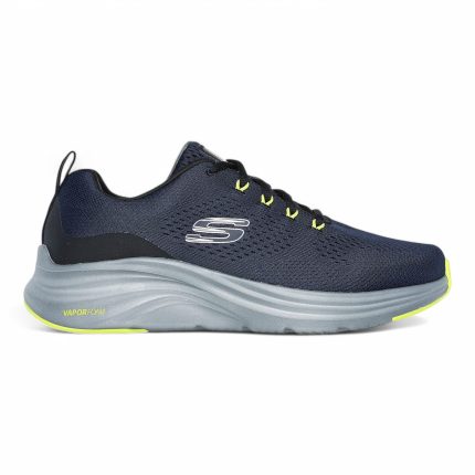 ΑΝΔΡΙΚΑ SNEAKERS SKECHERS VAPOR FOAM NAVY/LIME ΜΠΛΕ